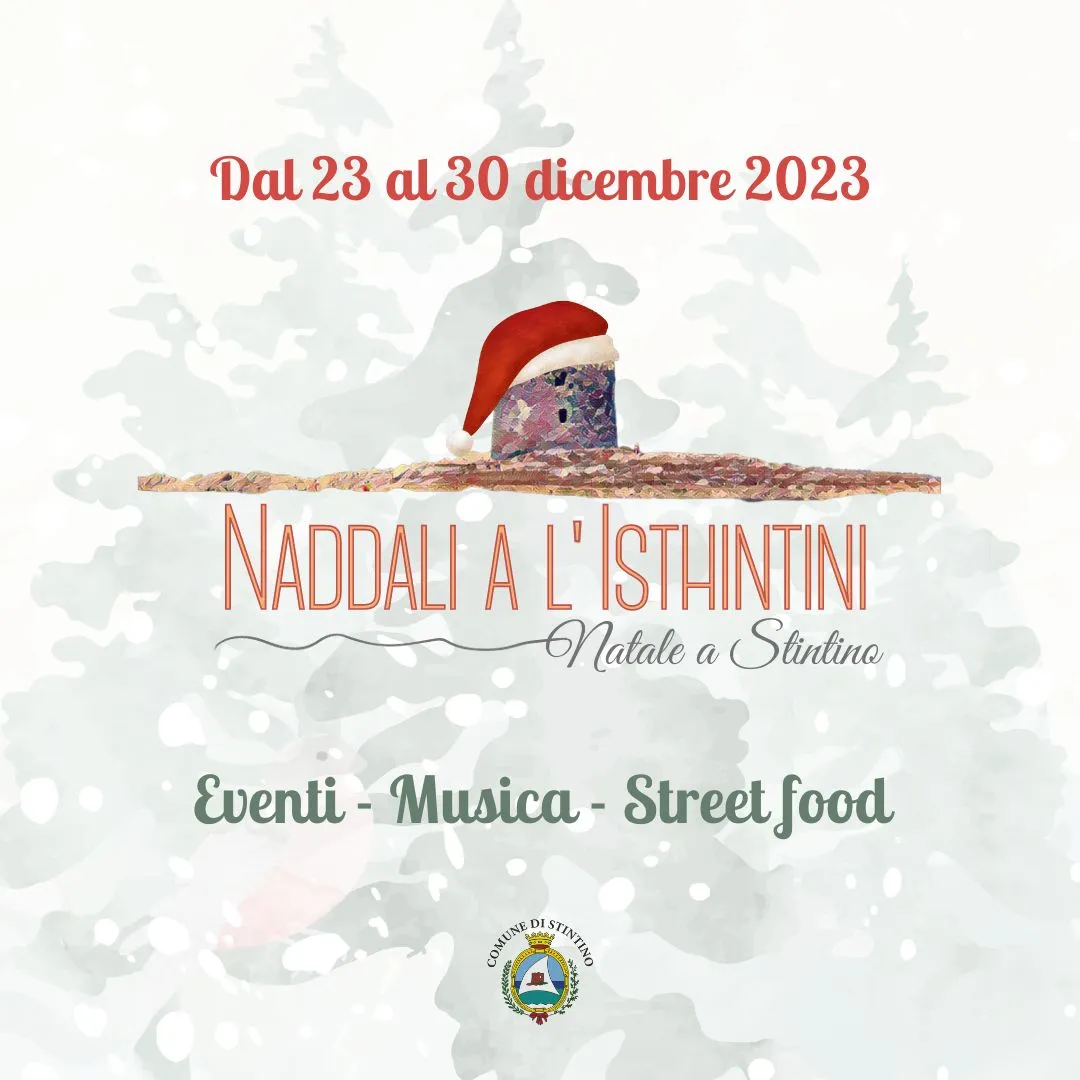 Naddali a L'Isthintini 2023 - Il programma degli eventi del Natale