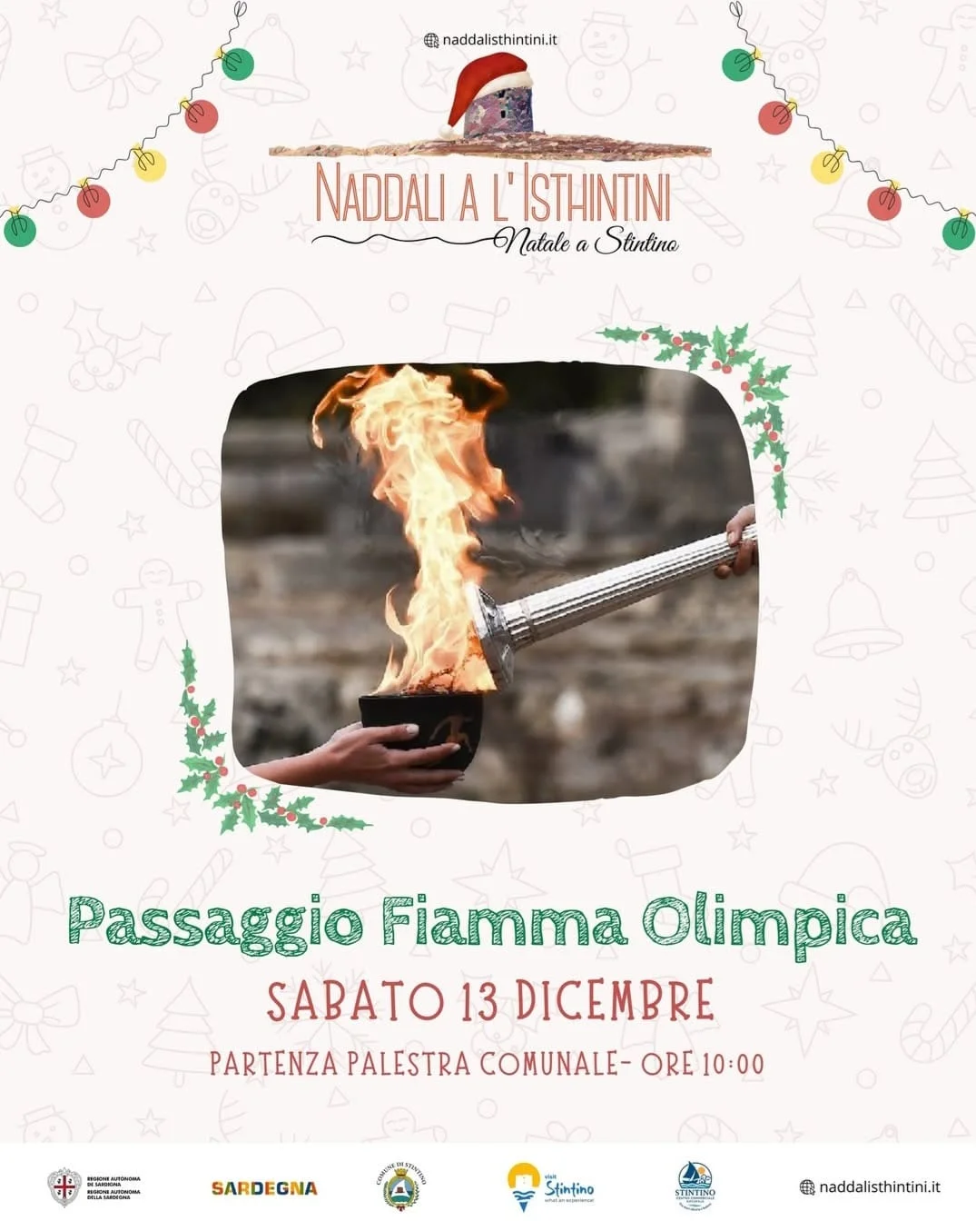 NADDALI A L’ISTHINTINI 2025_Fiamma Olimpica a Stintino
