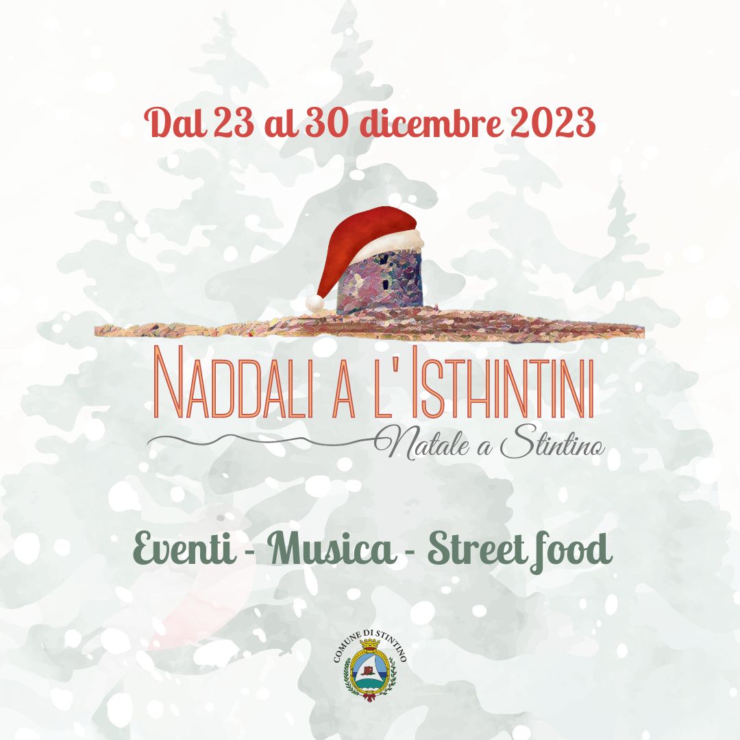 Naddali a L'Isthintini 2023 - Il programma degli eventi del Natale